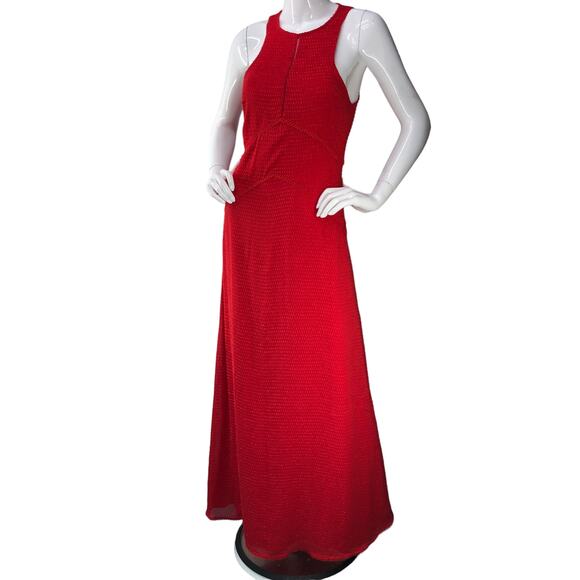 House of Harlow 1960 x Revolve Womens Size S Allegra Maxi Dress Gown Racing Red - Picture 1 of 16